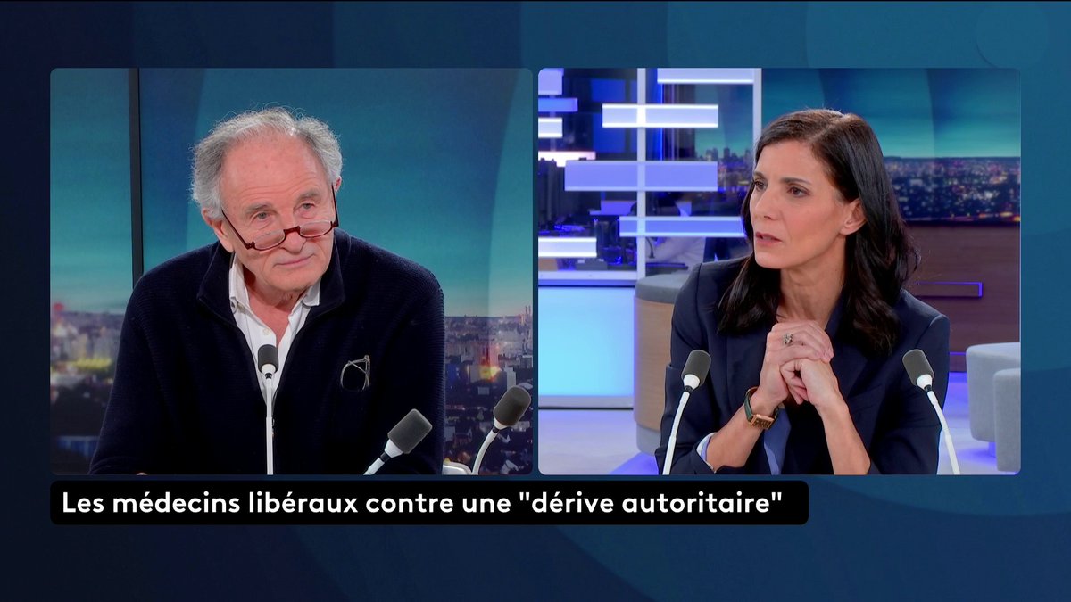 🔴 Colère des soignants : "La France maltraite les paysans qui la nourrissent et les médecins qui la soignent. On nous parle de niches fiscales quand on assure des gardes de nuit et de week-end", fustige Jean-Paul Hamon, dénonçant un mépris qui alimente la crise. #canal16