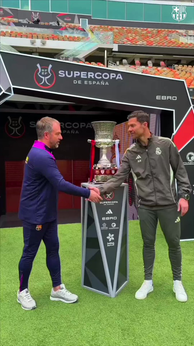 The day before the Spanish Super Cup Final: