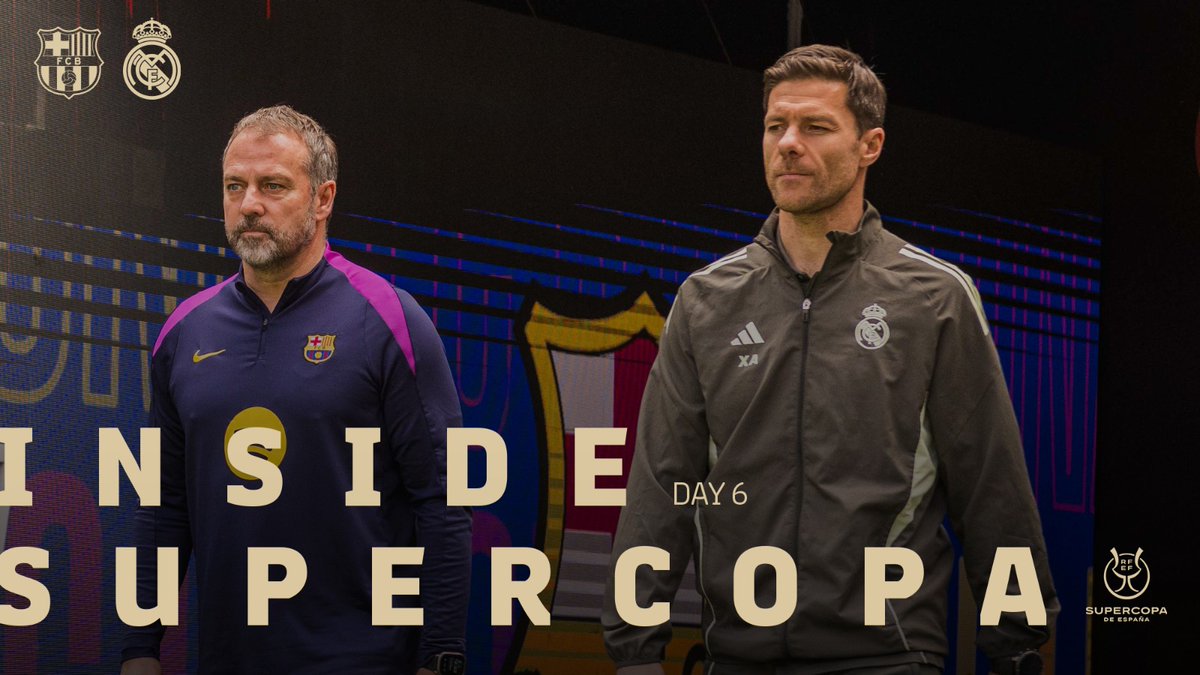 The last day before the Super Cup final! 🏆