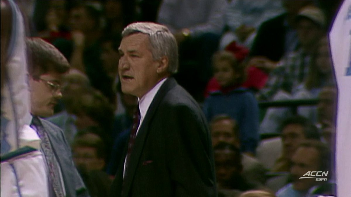 "Coach [Dean] Smith had this aura about him." 'We're No. 1! 1993 North Carolina Tar Heels' airs now on ACC Network &amp; the ESPN App 🐏