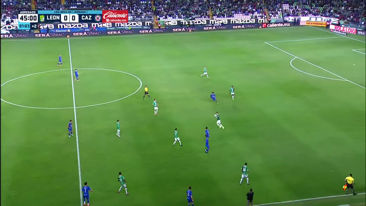 Gol de León y narrado por Orvañanos. CINE. 🚬