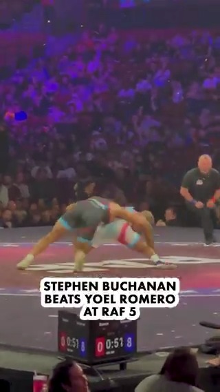 Stephen Buchanan shuts down Yoel Romero with 10-0 victory at RAF 5