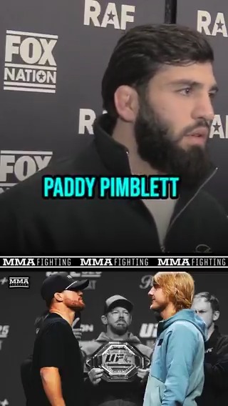 Arman Tsarukyan had A LOT to say about Paddy Pimblett after his win at RAF: "[UFC] wants to make Paddy Pimblett a champion. They know if they put him against me, he's going to lose. … I'm a nightmare for him, and he knows that."