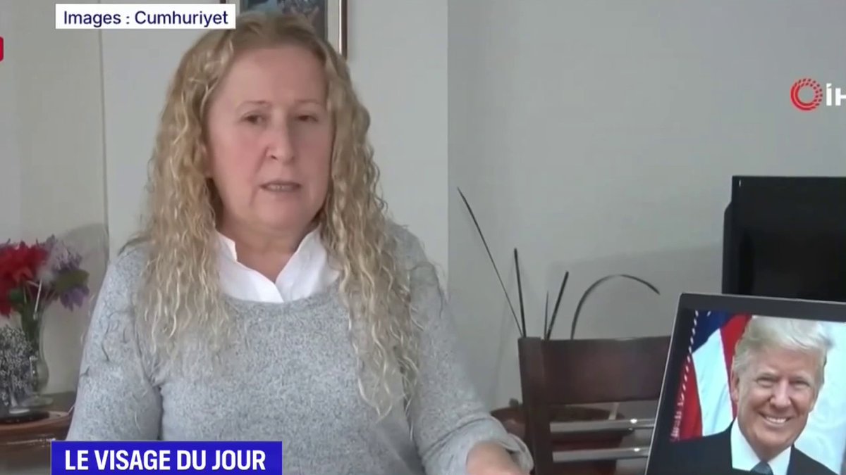 ▶️ Cette femme turque dit être la fille de Donald Trump ! 👇 C'est "Le visage du jour" de La Matinale LCI présentée par @ClaireFournier_ &amp; Guillaume Cérin