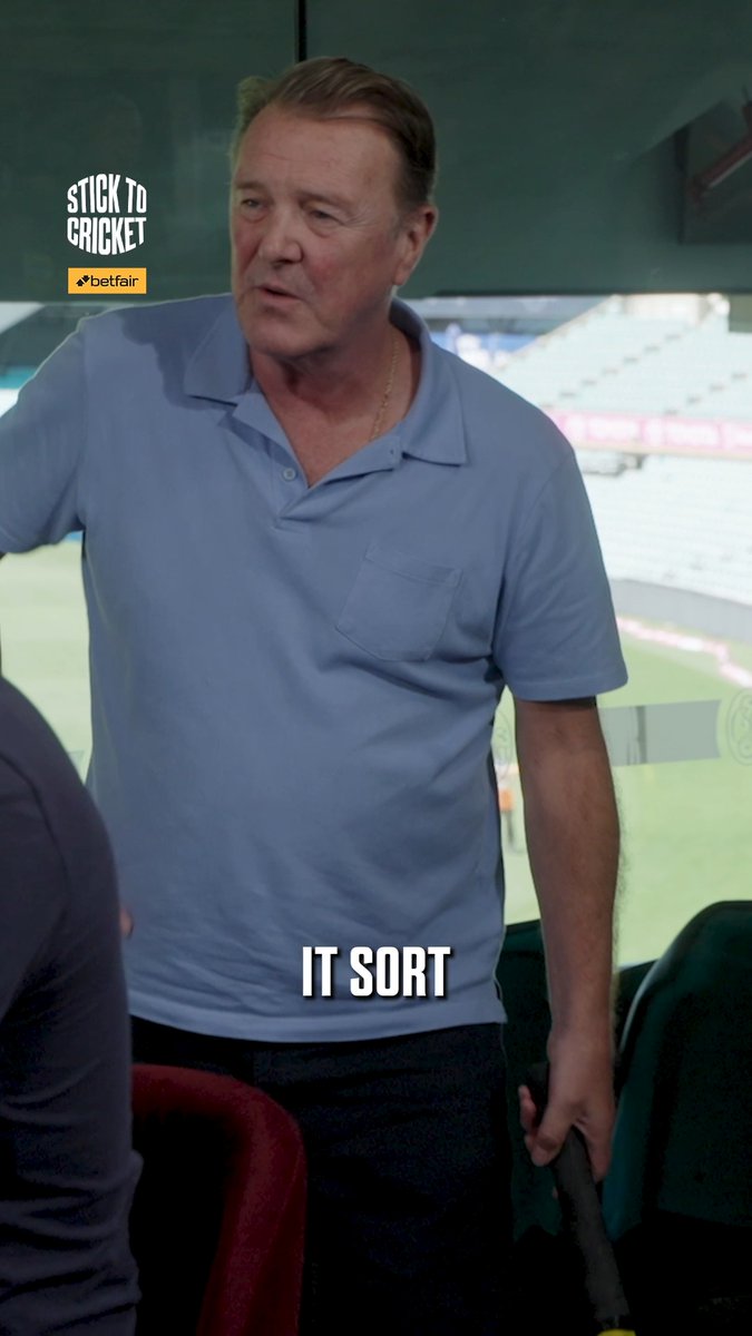 "Casual, unruffled, composed!" Tuffers imiitates Bethell's batting in Sydney. 😂