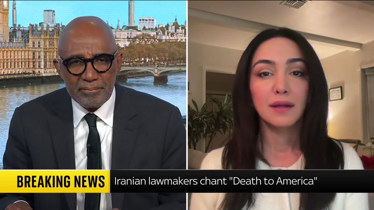 "We're hearing thousands of Iranians have been killed by the regime" British-Iranian actress and activist Nazanin Boniadi tells Sky's Trevor Phillips that she has received limited information from her family due to the internet blackouts in Iran