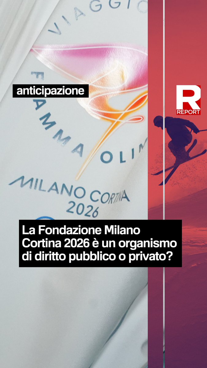 Secondo la Procura di Milano, la Fondazione Milano Cortina è un organismo di diritto pubblico. Secondo i vertici della Fondazione, invece, è di diritto privato. Ora a doversi pronunciare sulla natura giuridica della Fondazione sarà la Corte Costituzionale. Stasera, 20.30 su Rai3