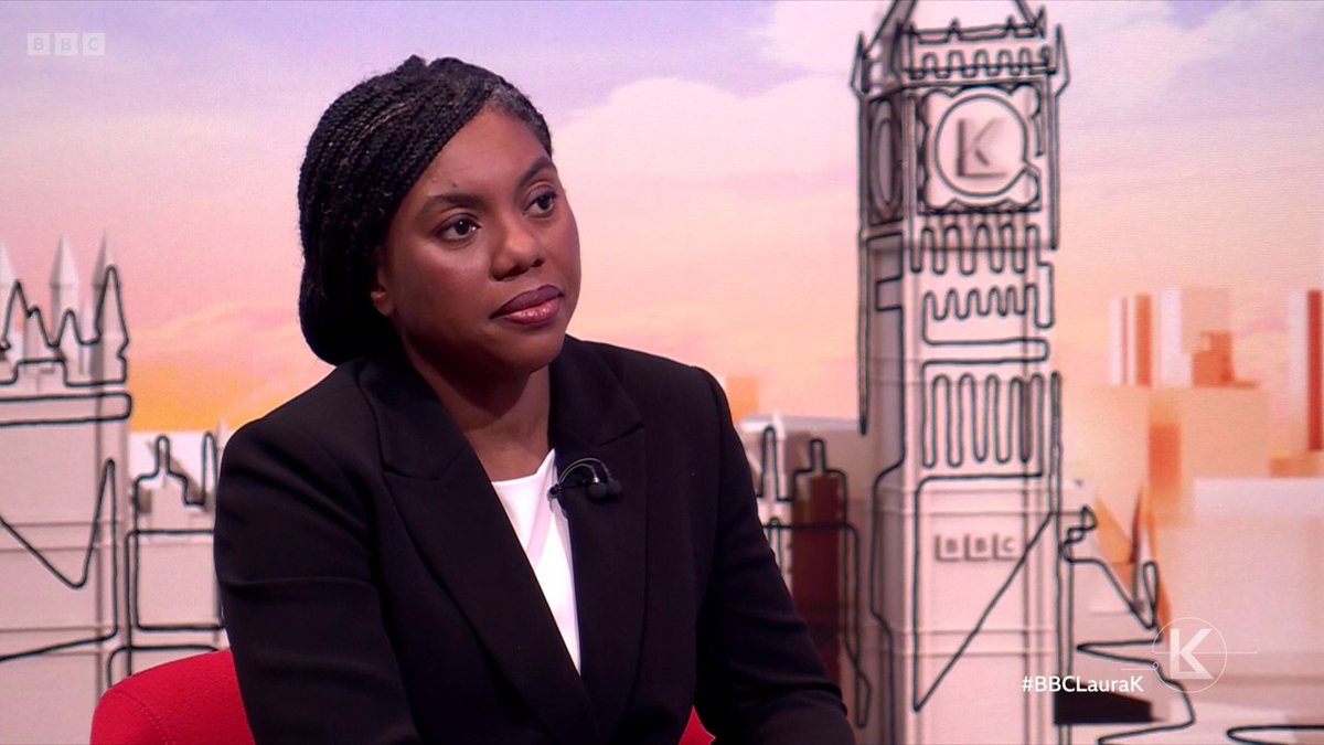 "Greenland... is a second order issue" Conservative leader Kemi Badenoch says there are more important issues in global politics than Donald Trump's attempts to acquire Greenland, such as the protests in Iran #BBCLauraK