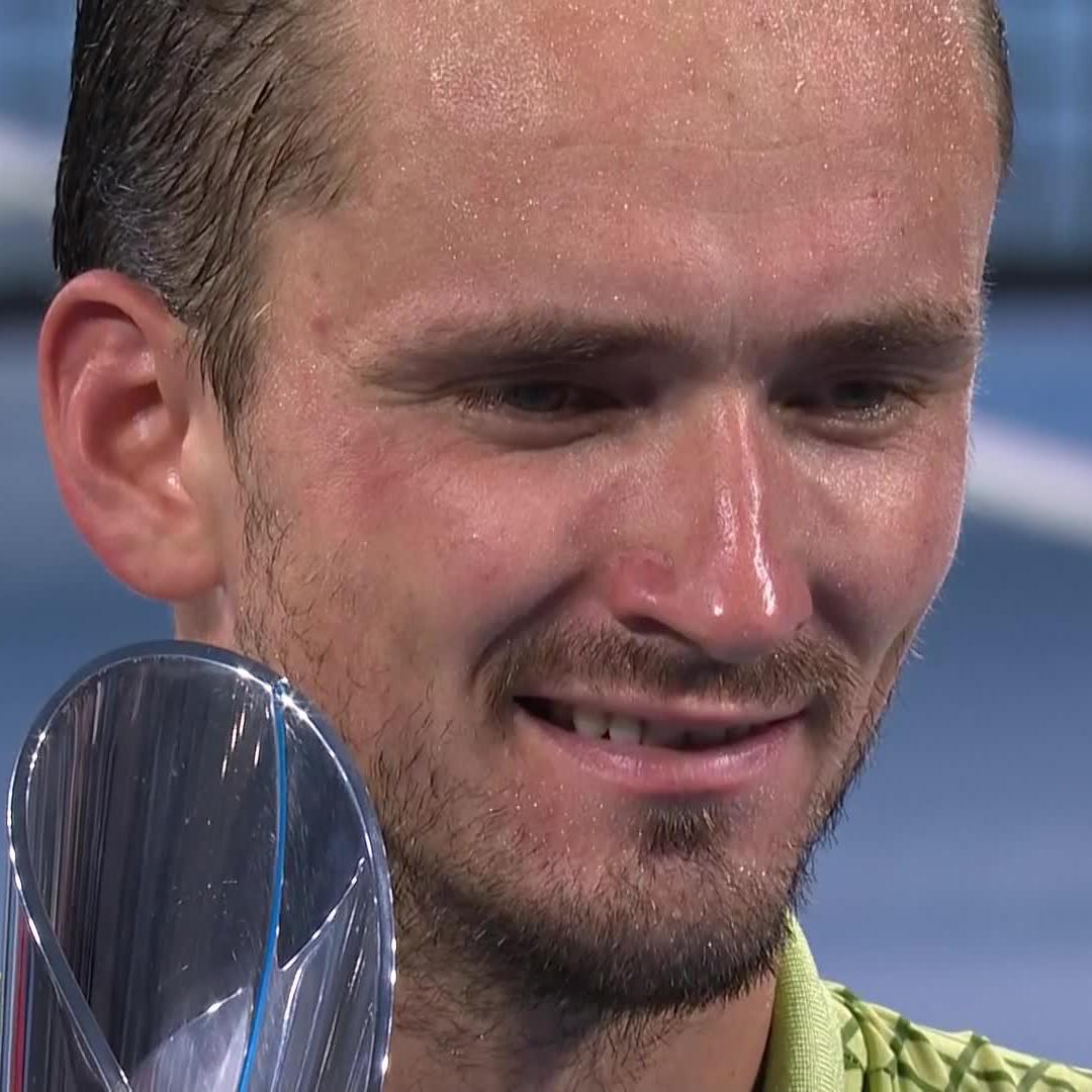 22 titles. 22 different events. Brisbane is now part of the journey 🏆 Daniil Medvedev #BrisbaneTennis