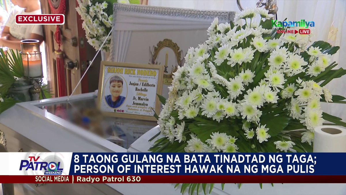 Babala: Sensitibong balita EXCLUSIVE: Brutal na pinatay ang isang batang estudyante sa San Pablo City, Laguna na papasok sana sa eskuwela. Tadtad ng taga ang biktima nang matagpuan sa isang gubat malapit sa kuweba.