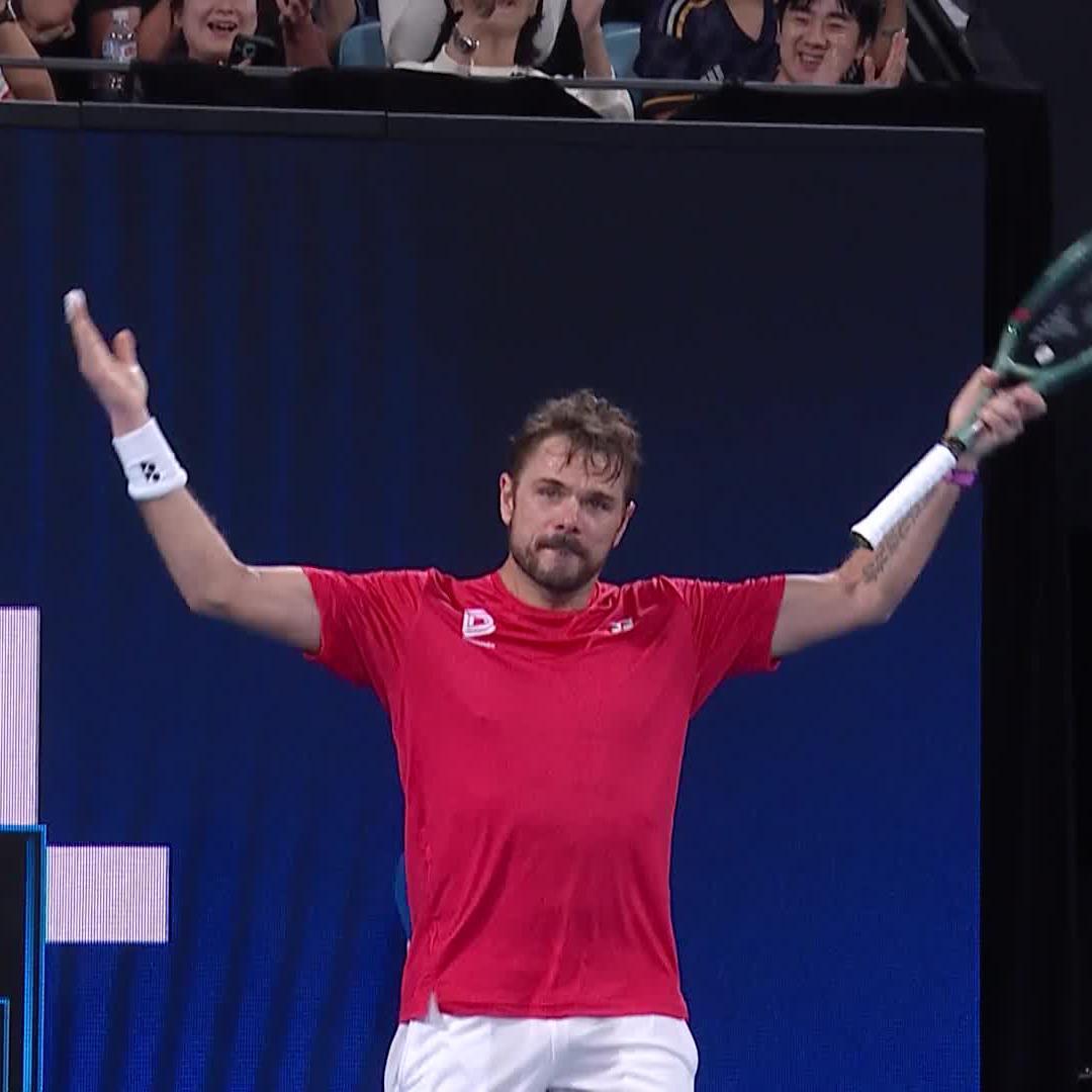 Stan Wawrinka. 40 years old. We will miss this backhand