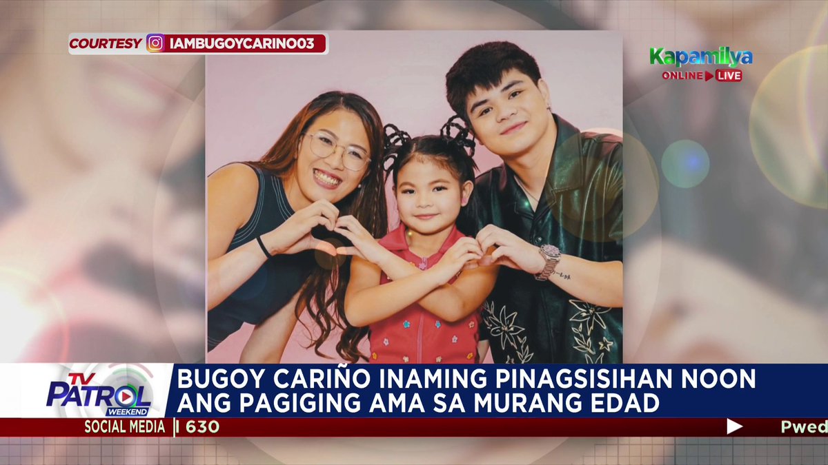 Inamin ng dating Hashtag member at child actor na si Bugoy Cariño na dumating siya sa punto ng buhay na pinagsisihan ang pagiging batang ama.