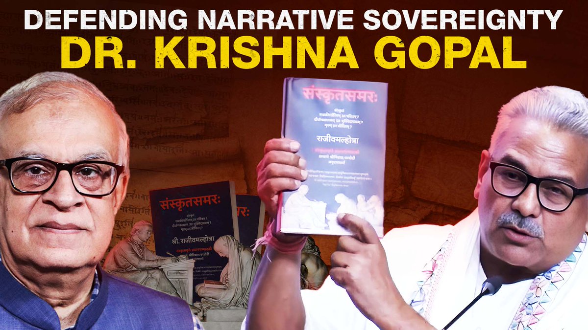 In this address, Dr. Krishna Gopal, Sah Sarkaryavah, RSS, discusses the urgent Battle for Sanskrit and the ongoing efforts by Western academia to undermine India's civilizational foundation. He highlights how historical figures and modern citation cartels have engaged in narrative laundering to create a sense of internal colonization and inferiority among Indians. Krishna Gopal #battleforsanskrit
