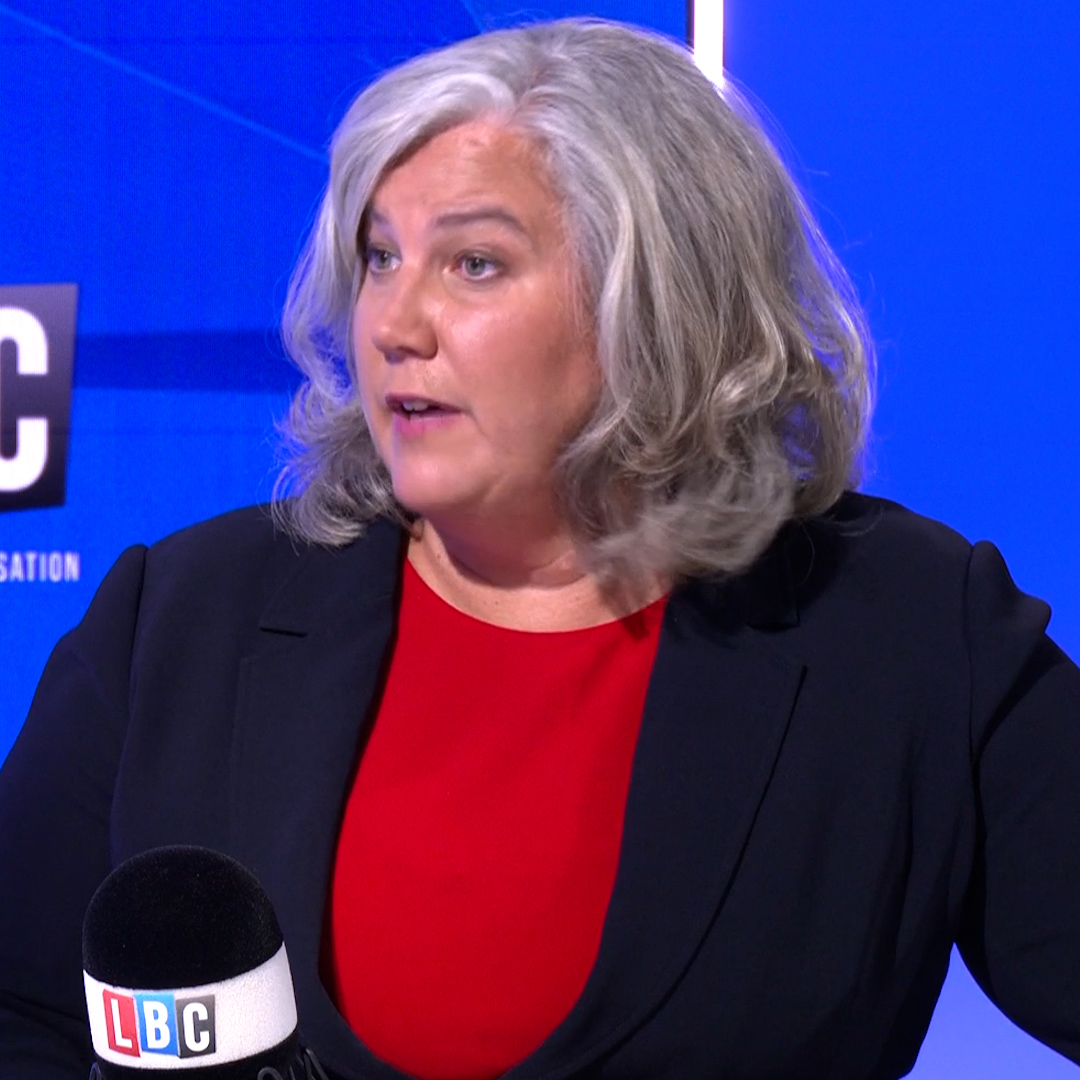 "We can get carried away with hypothetical situations..." "It's not hypothetical, the President said it!" President Trump says he'll take Greenland 'the easy way or the hard way.' Is the UK government taking this threat seriously? @Lewis_Goodall asks minister Heidi Alexander.