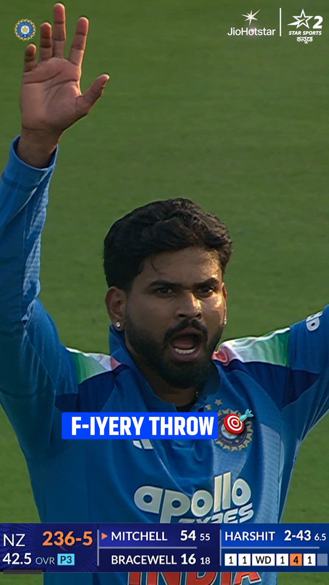 SHREYAS IYER - THE ROCKSTAR IN THE FIELD..!!! 😍🔥