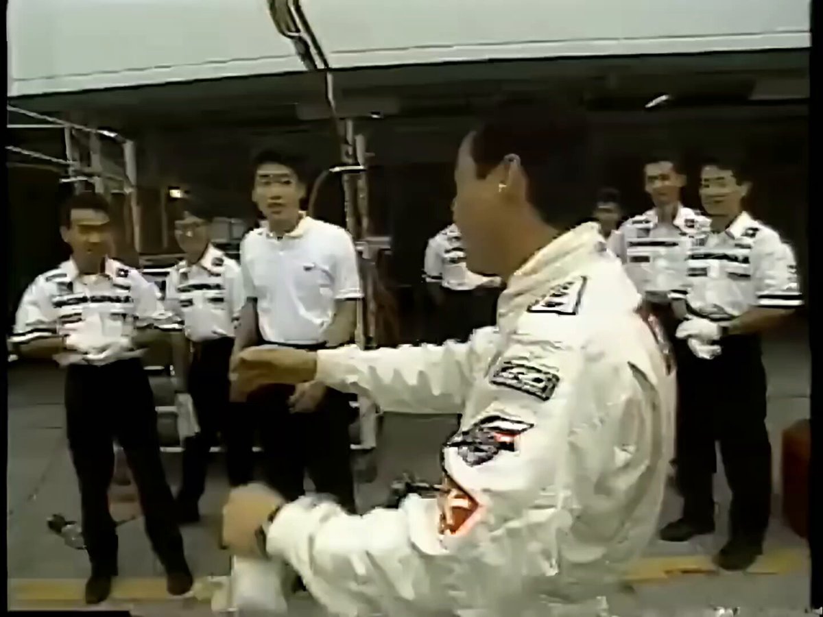 In 1992, Satoru Nakajima participated in a promotional event, at the Suzuka International Racing Course, where he "raced" against a Honda Prelude pace car. He drove his Tyrrell 020 from the 1991 season. Formula One World UnracedF1 - Thanks Peter Sauber🏁 #F1