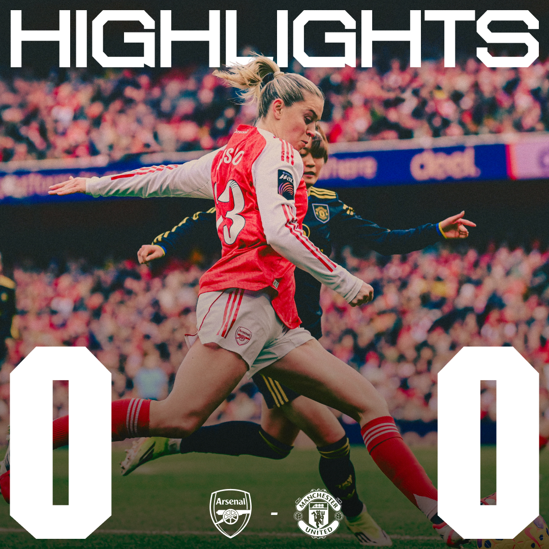 A recap of the action 🎬 Highlights from our contest with Manchester United 📺