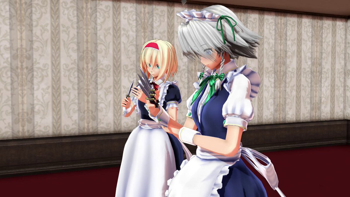 天才現る ＃アリス・マーガトロイド ＃十六夜咲夜 ＃東方MMD