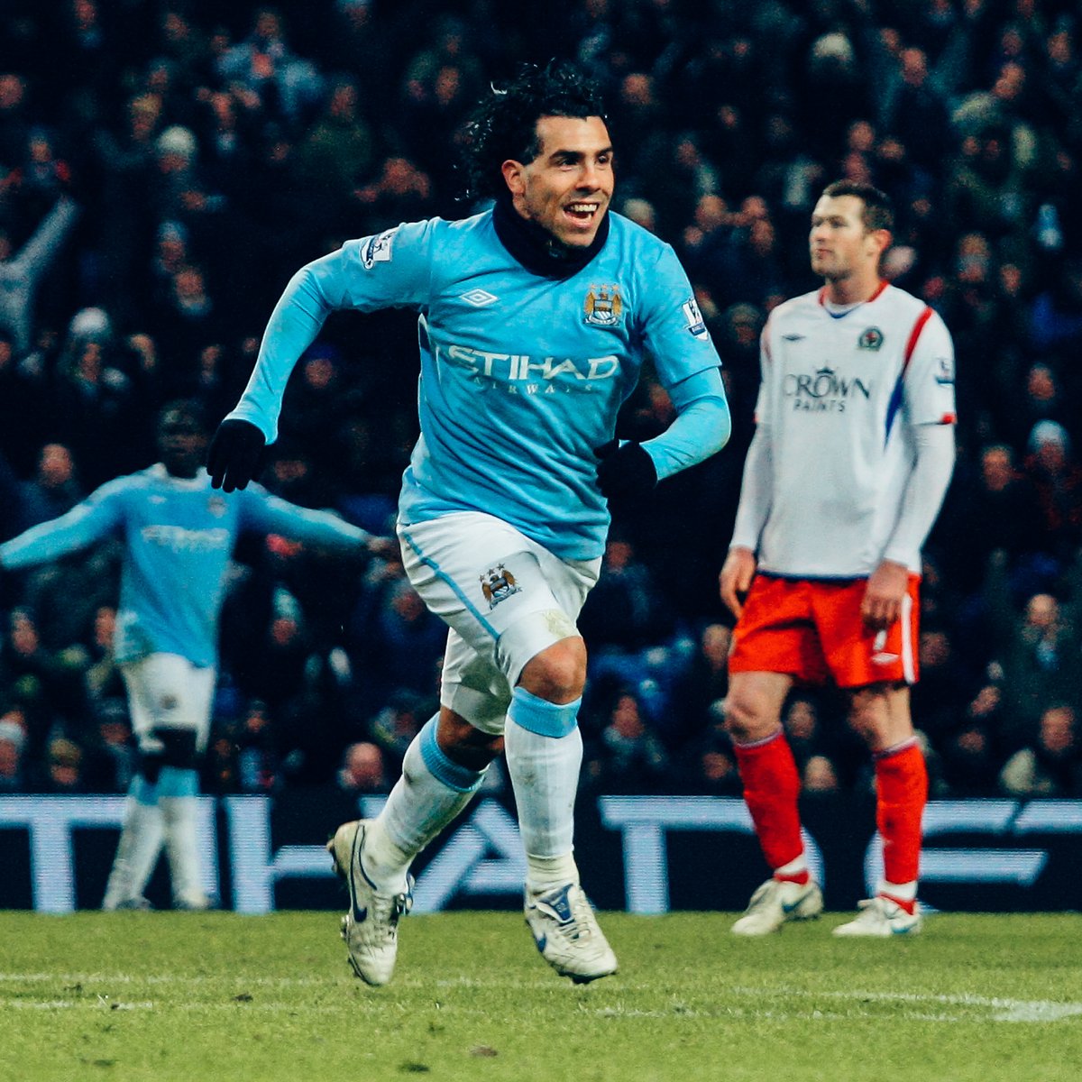 #OnThisDay: #ManCity 4-1 Blackburn [2010] ⚽️ [7', 49', 90+1'] Carlitos Tevez ⚽️ [39'] Micah Richards - ⚽️ [71'] Morten Gamst Pedersen