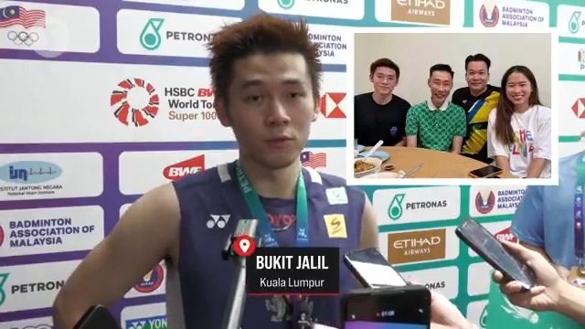 Thailand's world No. 2 Kunlavut Vitidsarn joked that he might want to have another round of bah kut teh with his idol Datuk Seri Lee Chong Wei, after he nailed the Malaysia Open men's singles title.