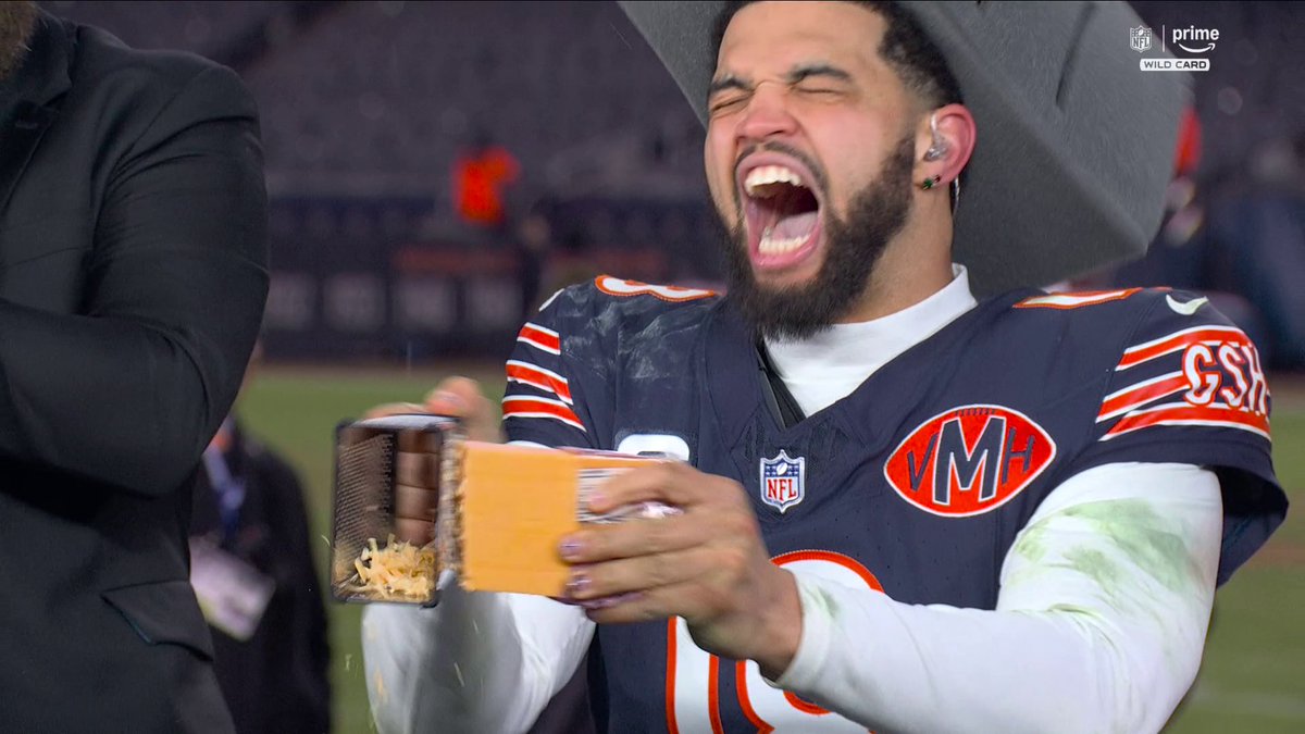 Every Chicago Bears fan today 🧀