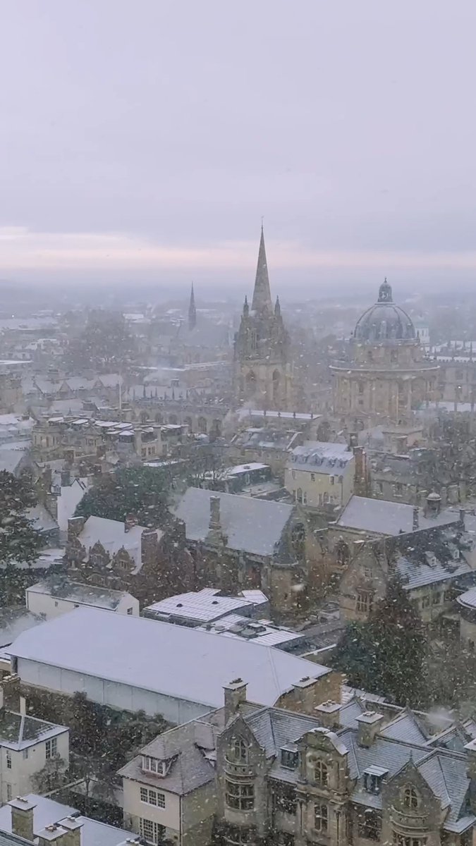 Winter in Oxford 🌨️