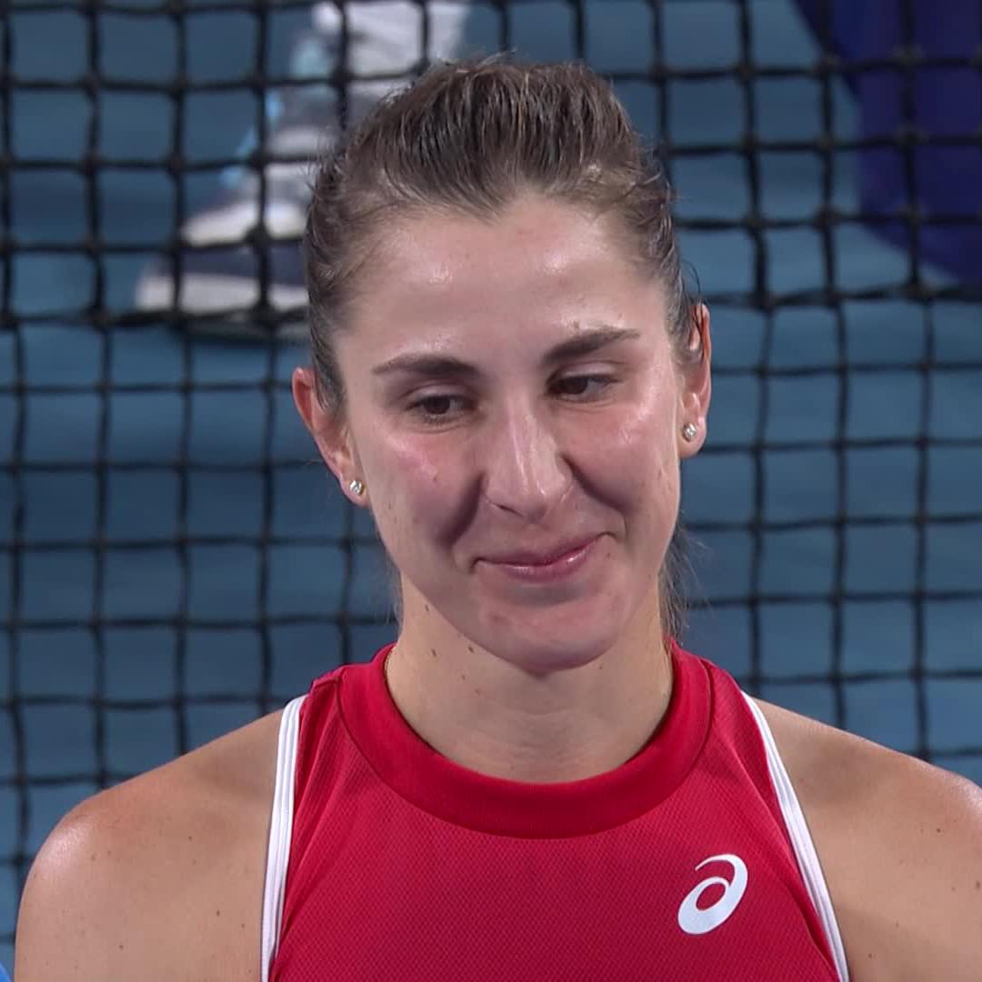 She was Team Switzerland's WORLD 🇨🇭 And Belinda Bencic is the 2026 #UnitedCup MVP!