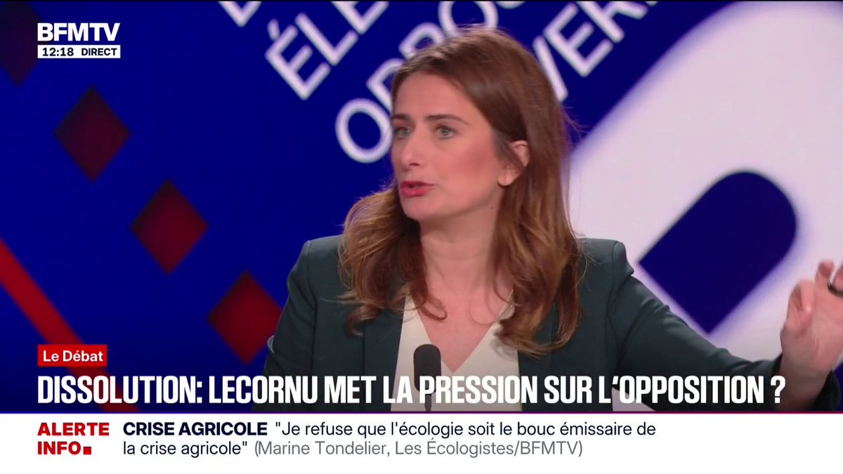 Des gens ont vraiment regardé ce débat Tondelier contre Bellamy ? 😂😂😂