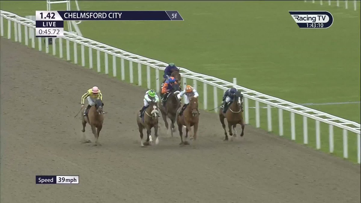 Hat-trick! Gogo Yubari lands the three-timer and remarkably in five days in our opening Betfred Nifty 50 Handicap under young talent Harry Vigors for Tony Carroll