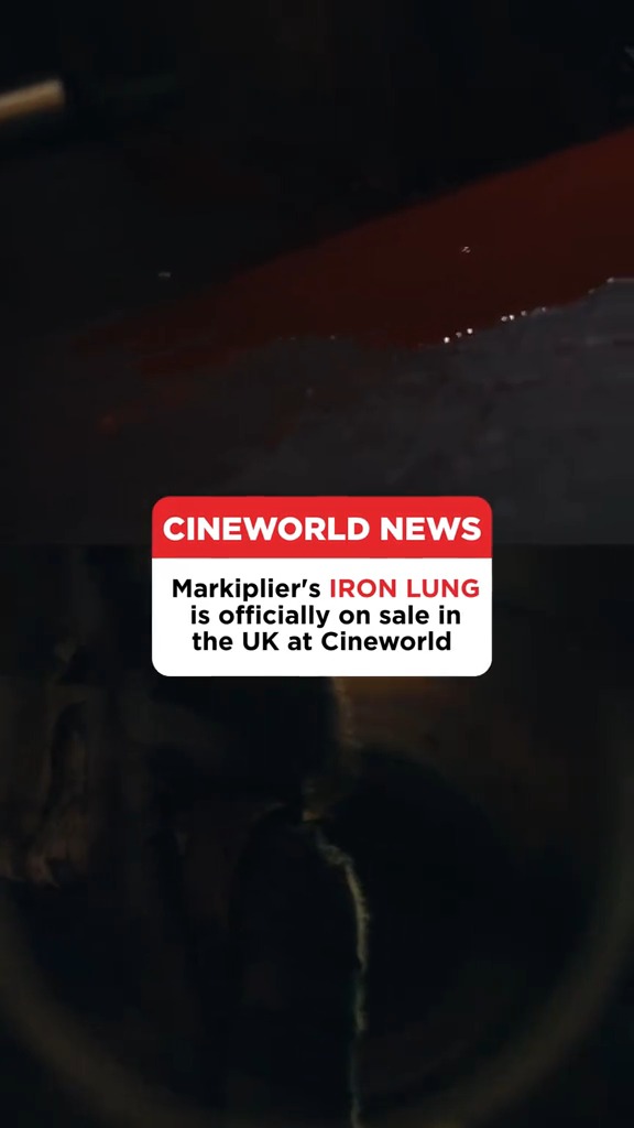 📢 More screenings added! 📢 Get ready for LOTS of blood with Mark's #IRONLUNG - coming to Cineworld January 29 🩸 🎟🔗