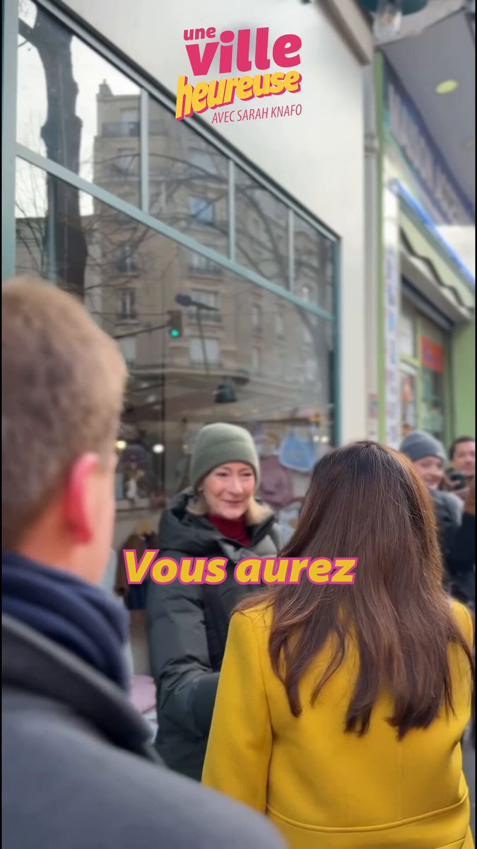 « Vous avez ma voix, madame Knafo ! Ça m'a fait chaud au cœur que vous annonciez votre candidature ». Les habitants du 15e nous ont réservé un accueil chaleureux.
