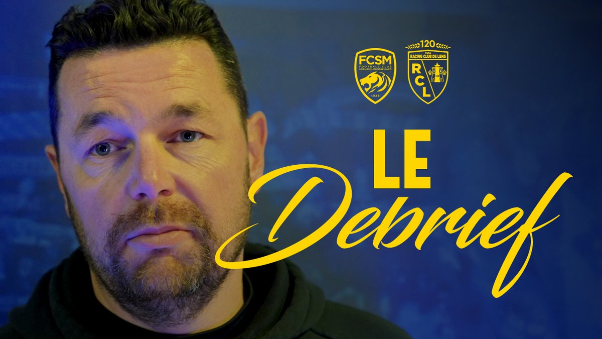 ๐ฌ Pierre Sage : ยซ Ce match s'est jouรฉ en deux temps, avec une premiรจre pรฉriode qui n'รฉtait pas ร la hauteur de nos attentes. On a mis beaucoup plus d'allant aprรจs la mi-temps (...) On a une pensรฉe pour les supporters qui n'รฉtaient pas lร . ยป #LeDรฉbrief aprรจs #FCSMRCL ๐