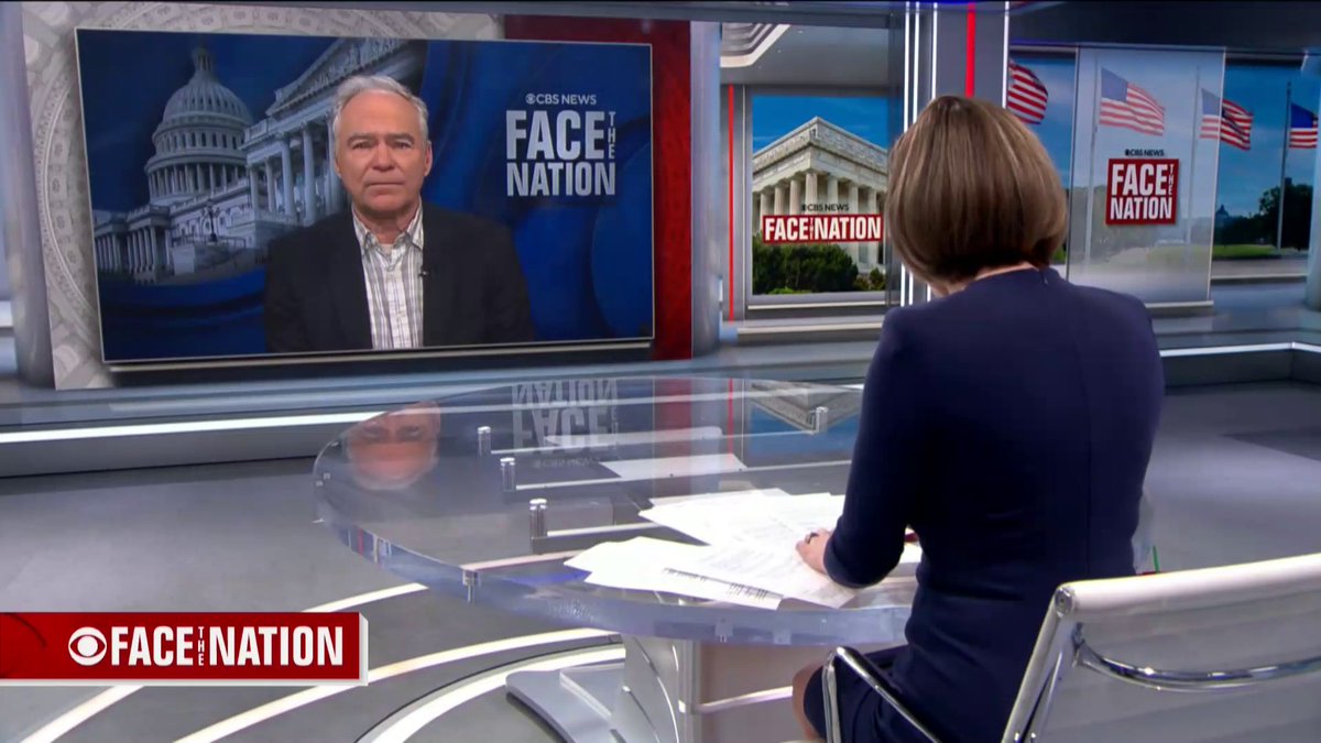 Sen. Tim Kaine says he believes the five Republican senators who voted to advance a war powers resolution to limit the Trump administration's ability to further strike Venezuela without congressional approval will stay with Democrats even after President Trump publicly lashed out against them. “The fact that the president is going against them, just for wanting to have this debate before the public shows how nervous the president is about both his legal authority, but also the wisdom of what he's doing,” Kaine (D-VA) says.