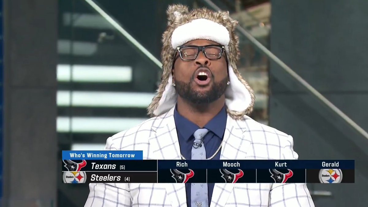 As a "Rodgers fan forever," Gerald McCoy is the lone wolf going with the Steelers to defeat the Texans tomorrow night 🐺 Gerald McCoy