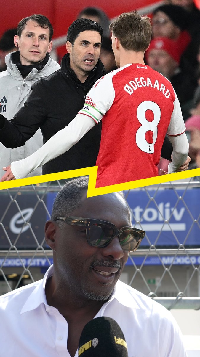 Can Arsenal win the league this year? Idris Elba thinks so... 🏆🔴