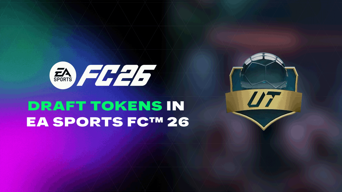 Already earned your entry? Use it. Draft Tokens let you jump into #FC26 Drafts without spending Coins or FC Points. Watch this clip for more info.