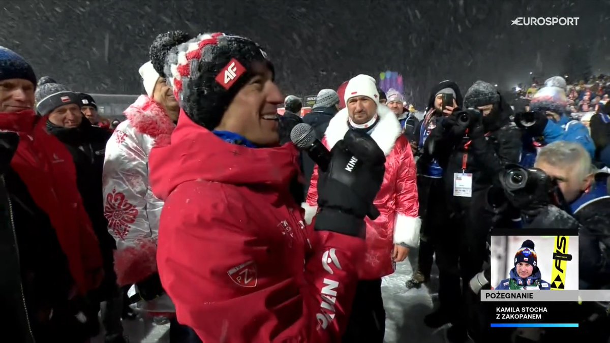 Szefie, scena należy do Ciebie 🎤 Finałowa przemowa Kamila Stocha w Zakopanem. OBOWIĄZKOWO 😤 #skijumpingfamily #Zakopane