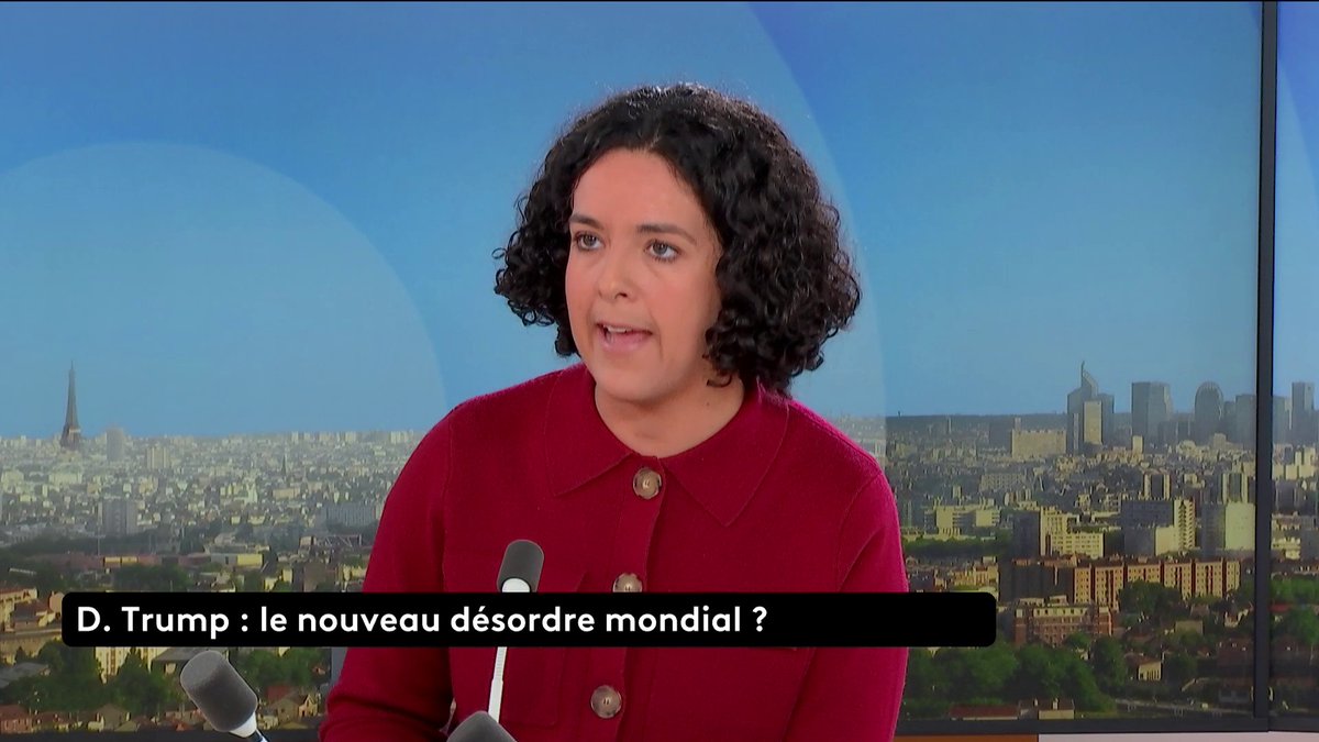 🔴 Venezuela : "Qualifier ou non Maduro de dictateur n’est pas le sujet. La vraie question, c’est la légitimité d’une attaque illégale, comme en Irak en 2003. La France doit défendre le droit international, pas justifier la force", affirme Manon Aubry. #ToutEstPolitique #canal16