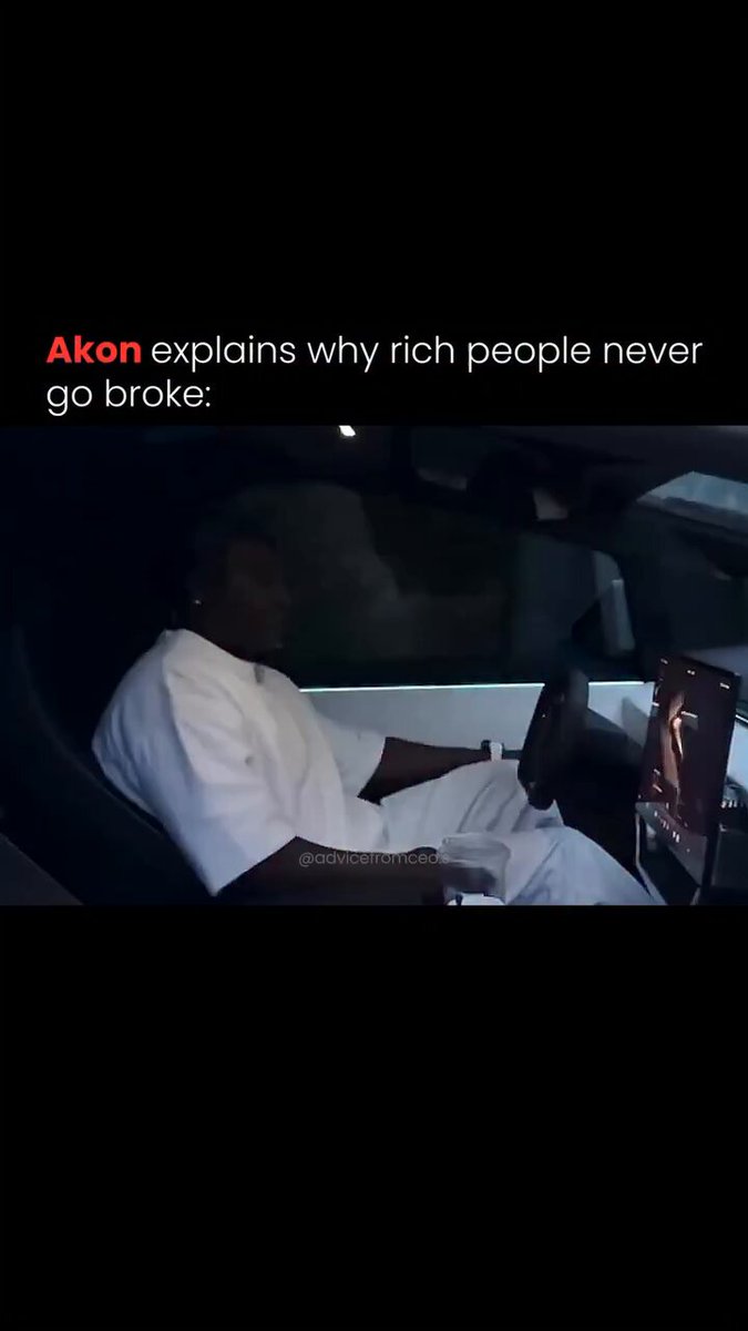 Akon explains why rich people never go broke‼️‼️