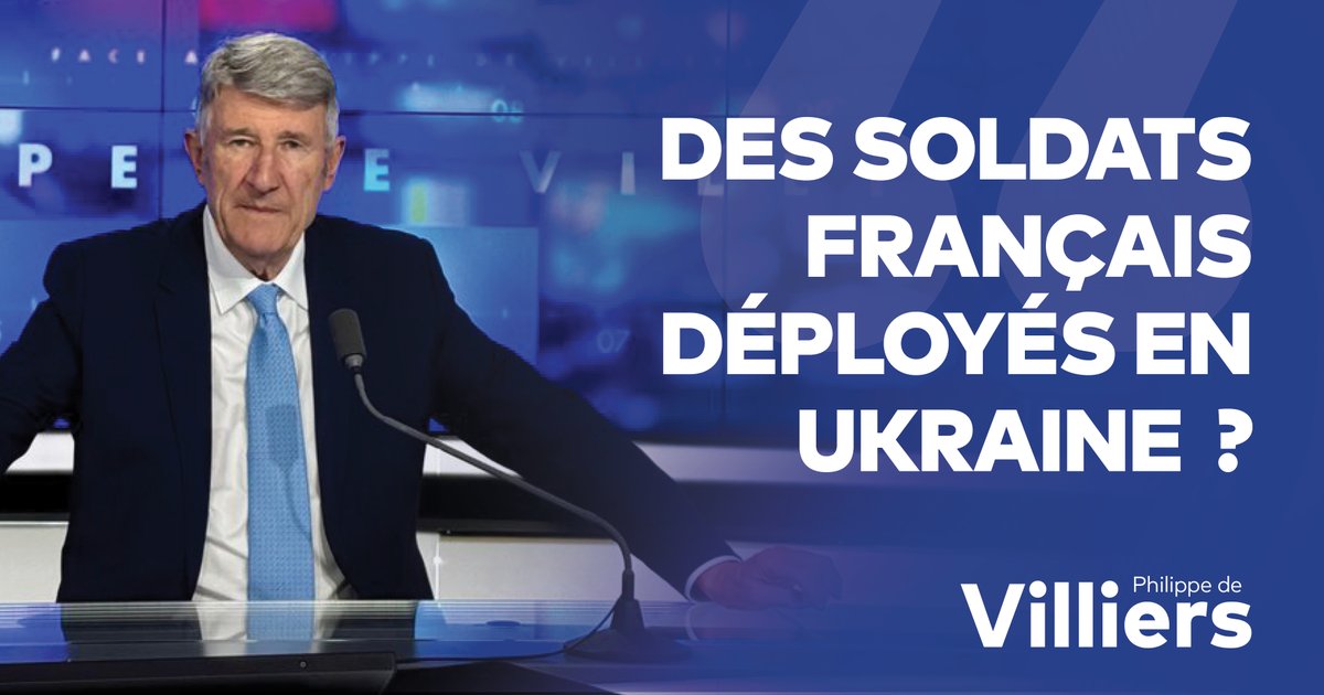 🎙 Des soldats français déployés en Ukraine ? Nous sommes incapables d’imposer un cessez-le-feu en France un 31 décembre, mais nous serions capables de le garantir en Ukraine ? Emmanuel Macron veut prolonger la guerre, car c’est par la peur, et uniquement par la peur, qu’il espère reprendre la main sur le peuple français. Pour imposer une prétendue unité européenne, il fait le choix de la guerre. 🔗 Émission complète : #FaceAPhilippeDeVilliers #FADV #CNews #Poutine #Zelensky
