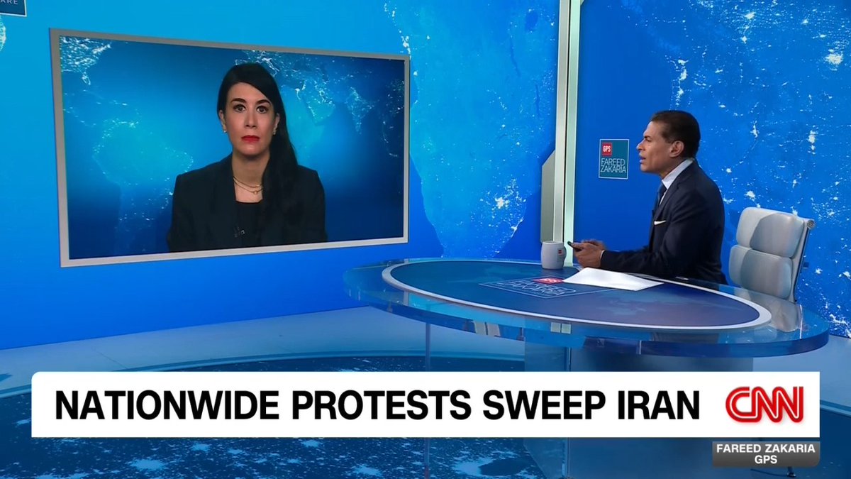 Nationwide anti-government protests are sweeping the streets of Iran. How is this unrest different from the country's previous protest movements, and what could this mean for the future of the regime? I asked Holly Dagres of Washington Institute: