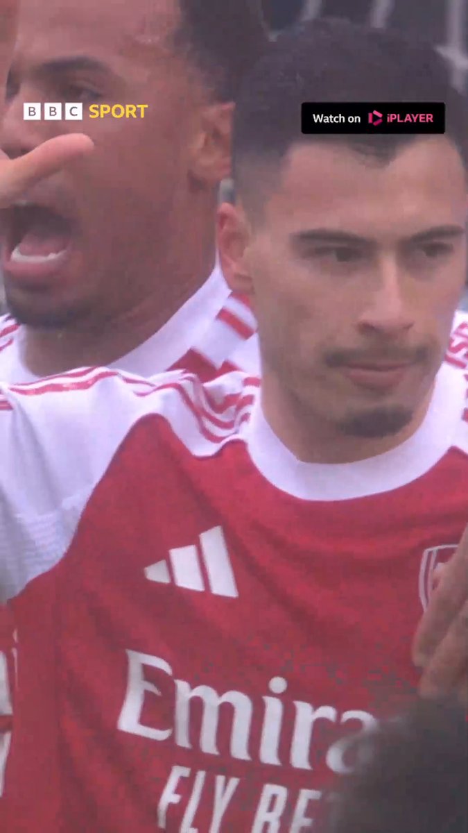 Gabriel Martinelli back in the headlines for the right reasons ⚽⚽⚽ After controversy on Thursday night, the Brazilian hit back with his first Arsenal hat-trick today 👊