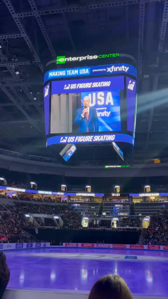 The official announcement of Max Naumov making the Olympic team.