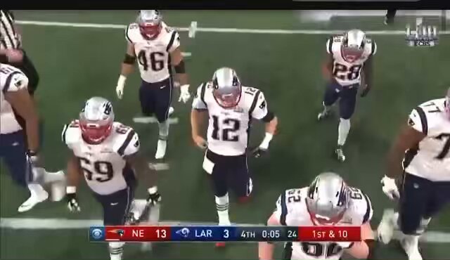 The last time the New England Patriots won a playoff game: Tom Brady got his 6th ring