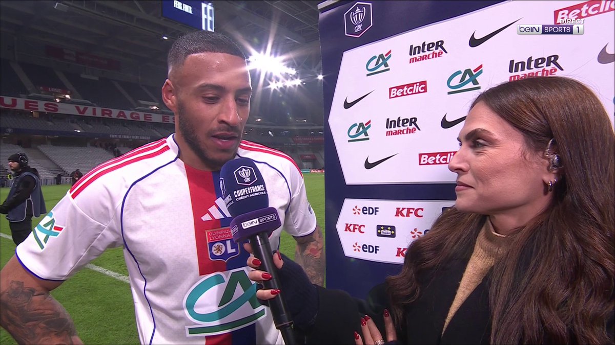 [📺 LIVE] 🇫🇷 #CoupedeFrance 🎙️ Corentin Tolisso heureux de la victoire de l'OL et de la qualification en 1/8ème de finale !