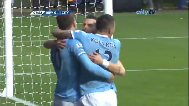 #OnThisDay: Newcastle 0-2 #ManCity [2014] ⚽️ [8'] Edin Džeko ⚽️ [90+5'] Álvaro Negredo 9️⃣