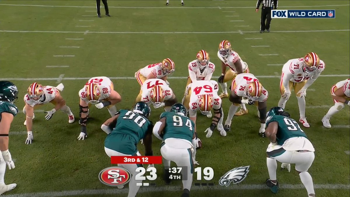 The Super Bowl champions are OUT of the playoffs! 🤯 The 49ers advance to the Divisional Round 👏