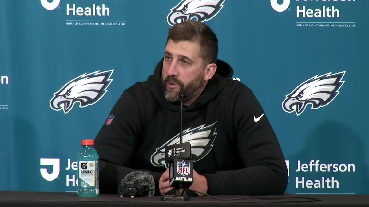 "I have a special relationship with him. We've probably went through every emotion you can possibly have together. ... That happens in this game, but I love him." -Nick Sirianni on his exchange with A.J. Brown