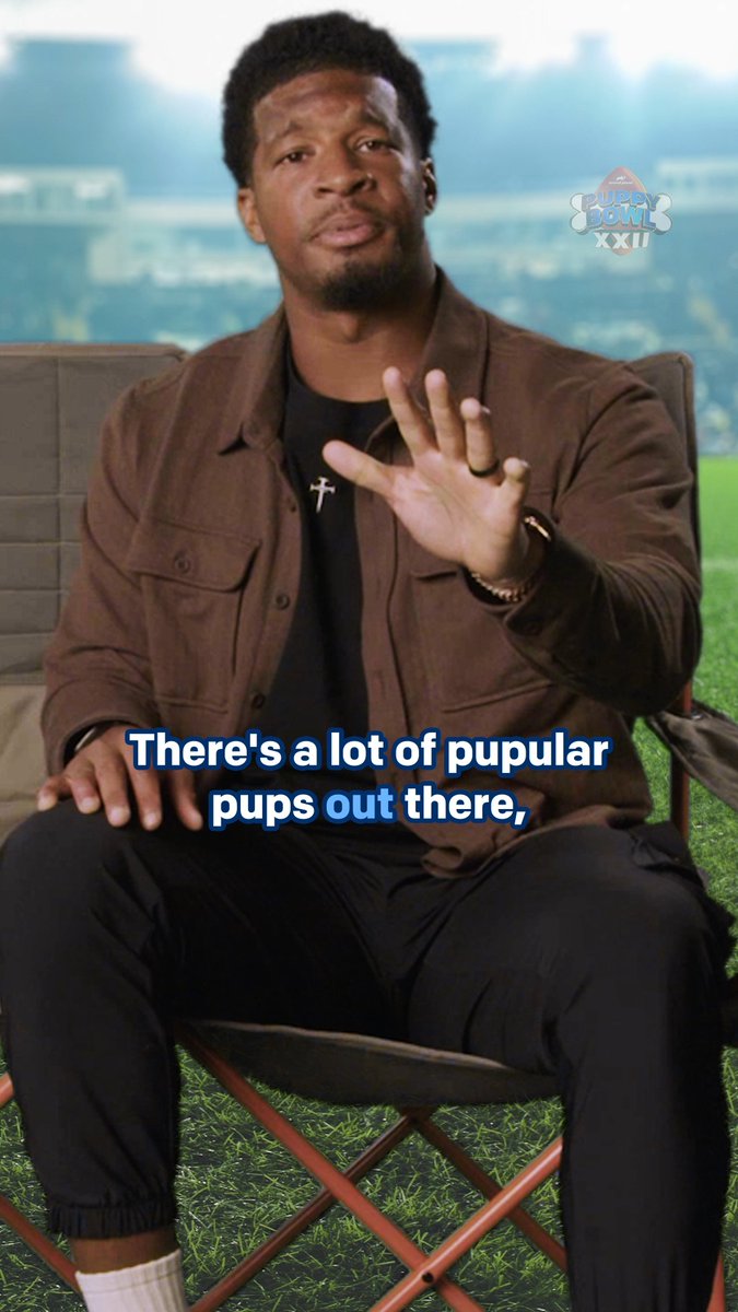 Predictions are locked from @giants' Jameis Winston. Now it’s your turn. Decide who will take the title of Most Pupular Pup ➡️ Don’t miss #PuppyBowl Sunday, Feb 8 at 2p ET | 11a PT on Animal Planet. Jameis Winston