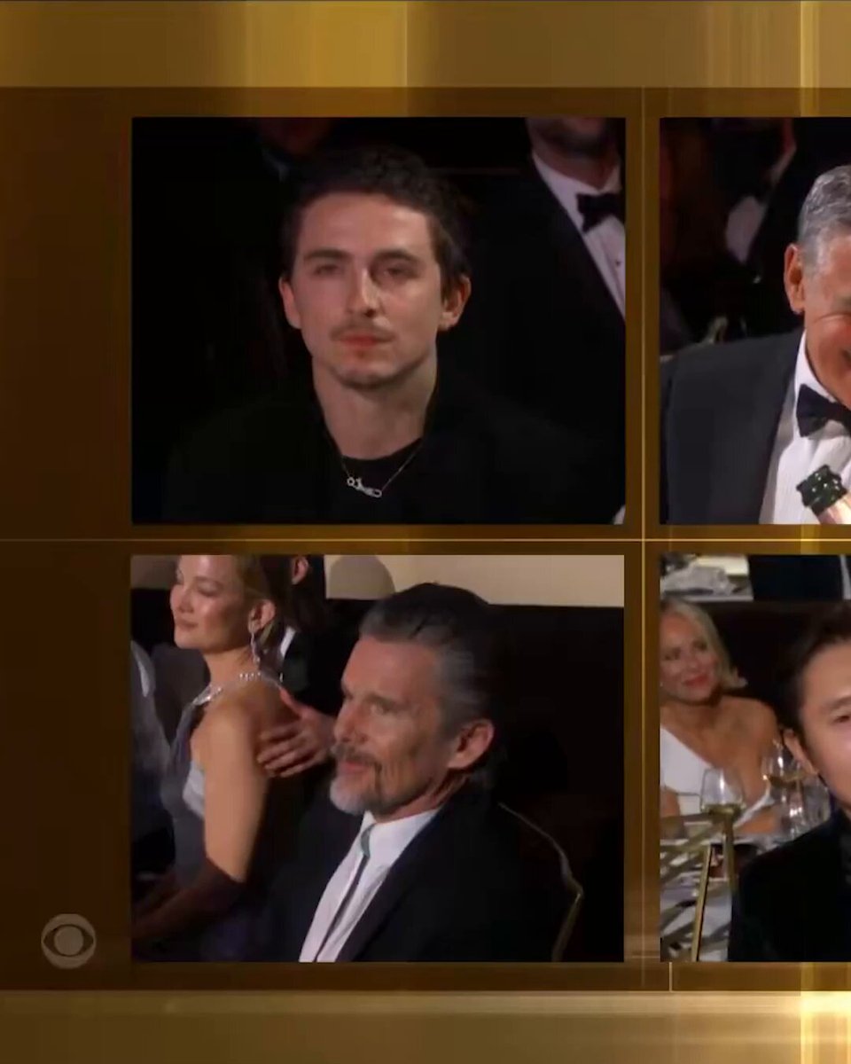 DREAM BIG. Timothée Chalamet wins the #GoldenGlobe award for Best Actor.